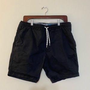 Black Casual Shorts